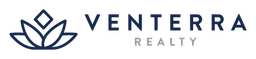 Venterra logo, wordmark version, on a transparent background