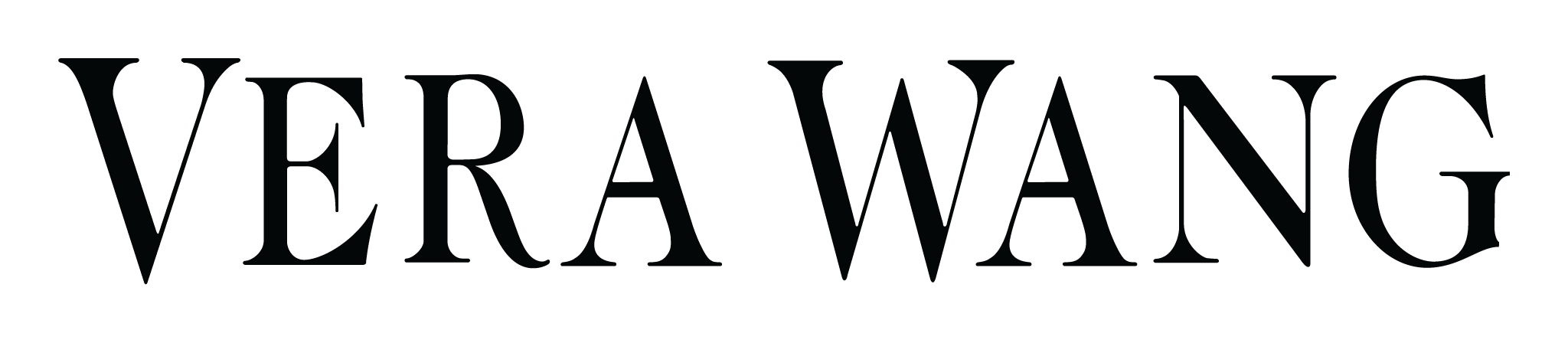 Vera Wang logo on a transparent background