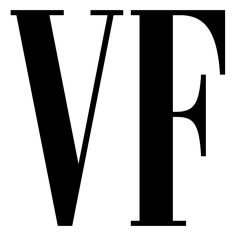 VF logo, black icon version, on a transparent background