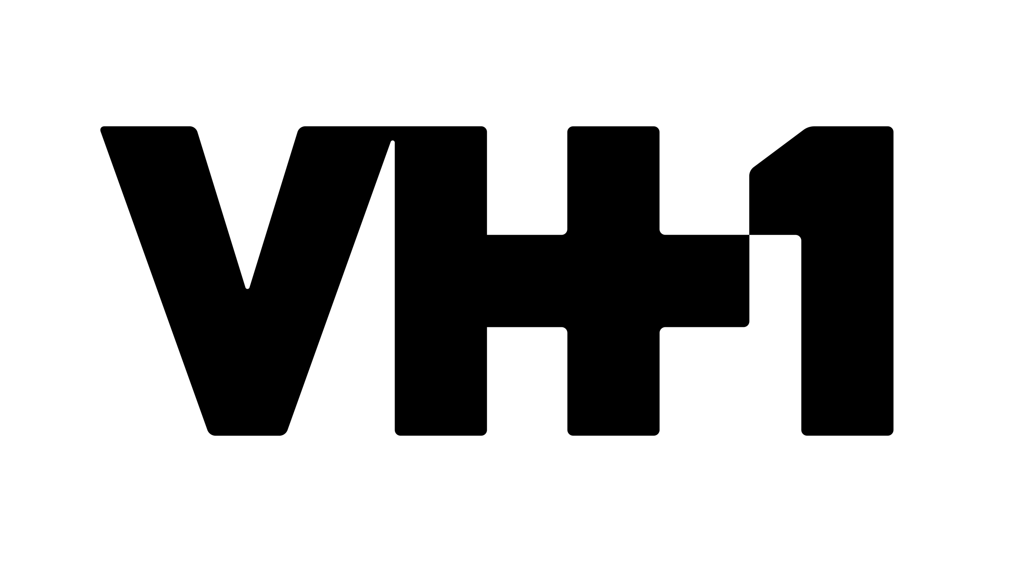 Vh1 logo on a transparent background
