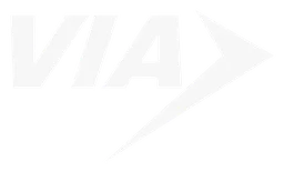 Logo da Via, versão branco, em fundo transparente