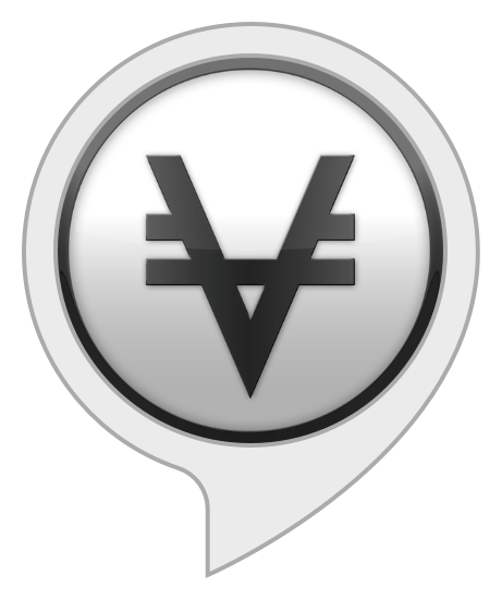 Viacoin logo, white icon version, on a transparent background