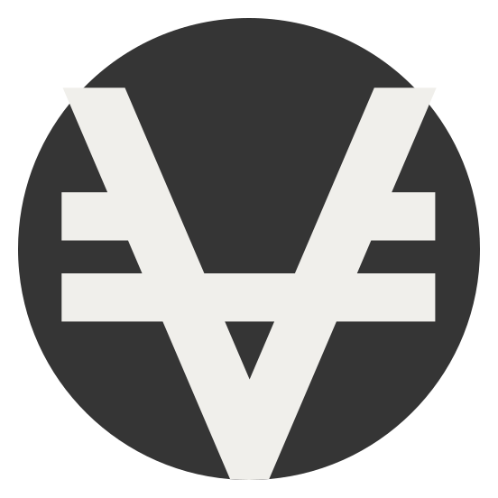 Viacoin logo on a transparent background