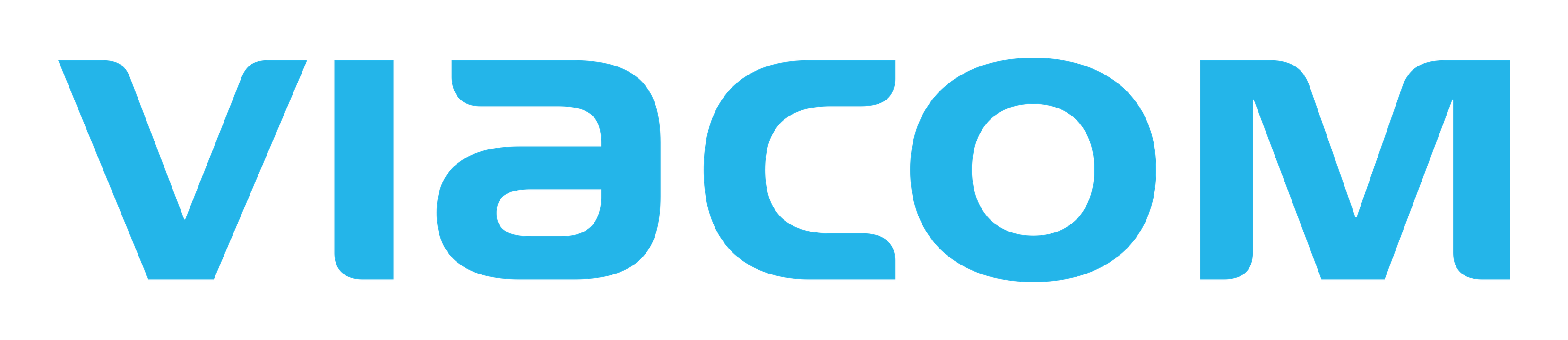 Logo da Viacom em fundo transparente