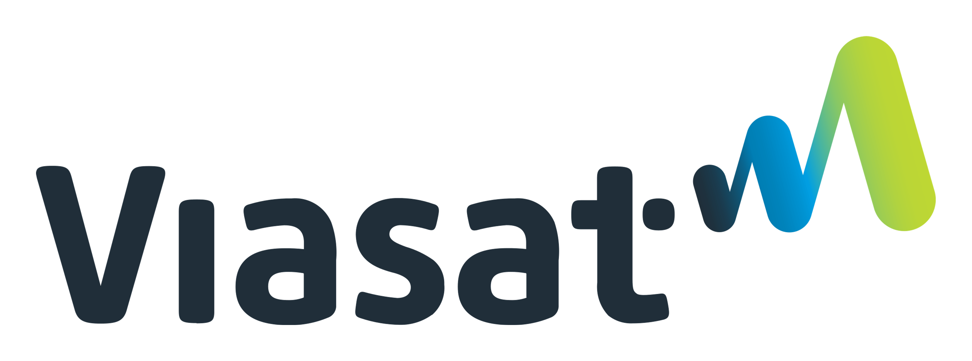 Viasat Logo auf transparentem Hintergrund