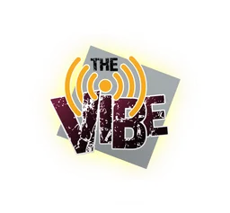 Vibe logo, white icon version, on a transparent background