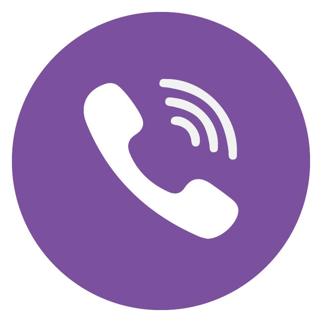 Viber Icon logo on a transparent background