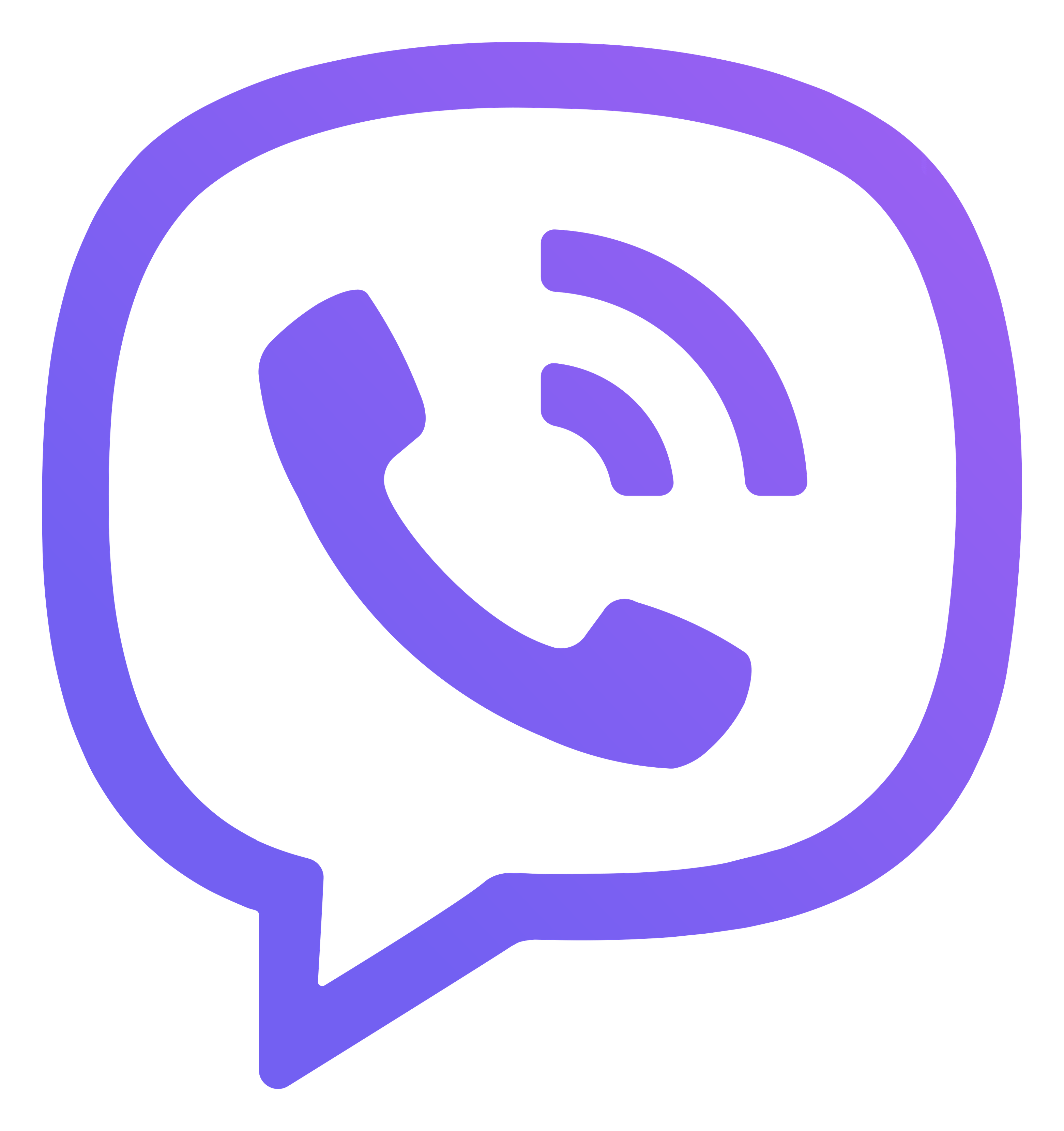 Viber logo on a transparent background