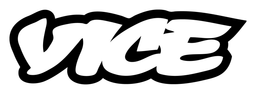 Vice logo, black wordmark version, on a transparent background