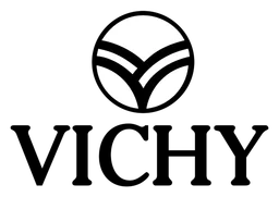 Vichy logo, black version, on a transparent background