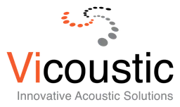 Vicoustic logo, horizontal version, on a transparent background