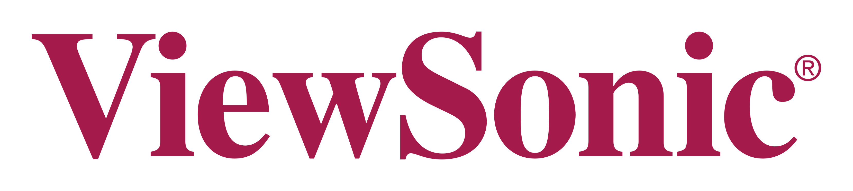 Viewsonic logo on a transparent background