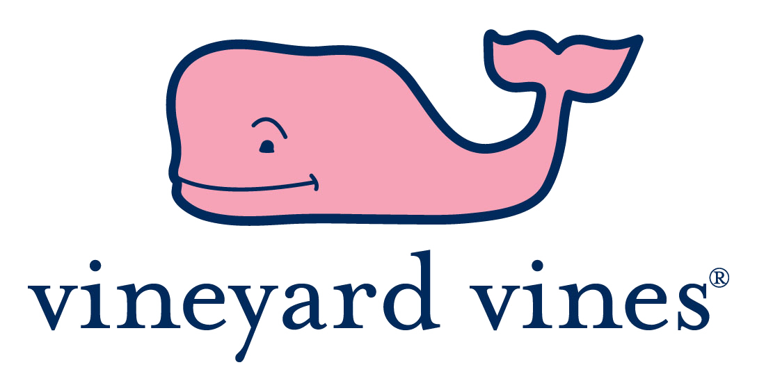 Vineyard Vines logo on a transparent background