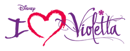 Violetta logo, wordmark version, on a transparent background