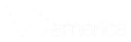 Virgin America logo, white wordmark version, on a transparent background