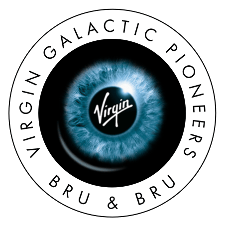 Virgin Galactic logo, icon version, on a transparent background