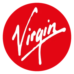 Virgin Mobile logo, icon version, on a transparent background