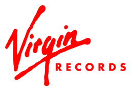 Virgin Records logo, horizontal version, on a transparent background