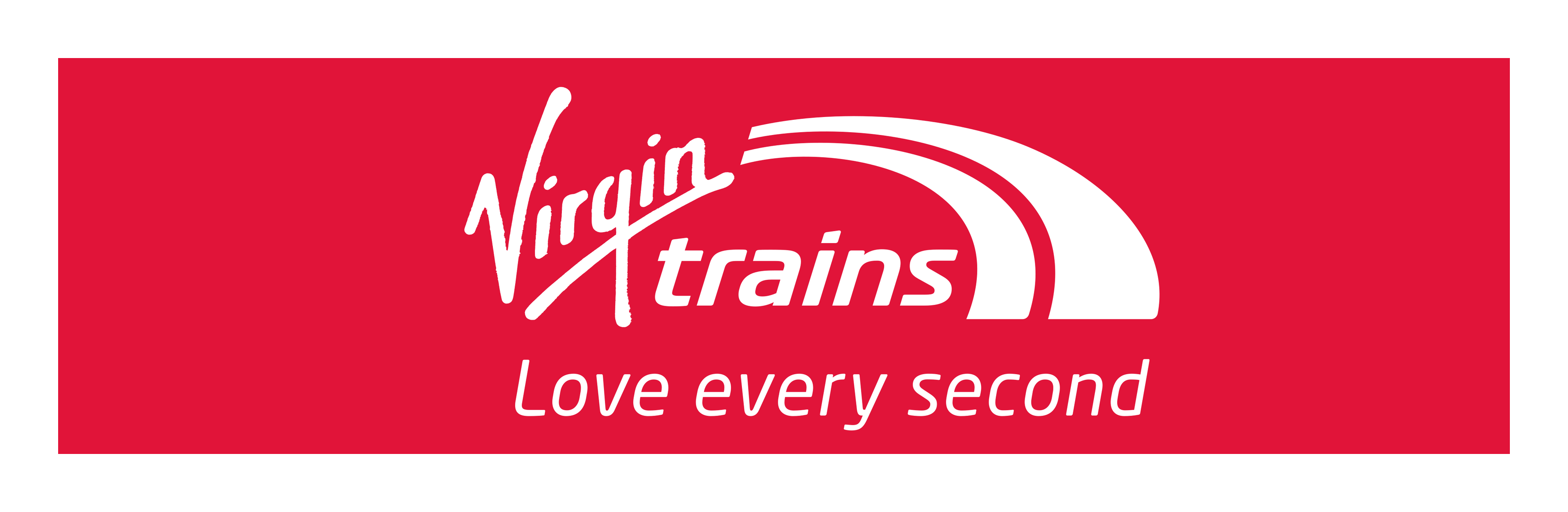 Virgin Trains Logo auf transparentem Hintergrund