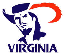 Logo de Virginia Cavaliers, versión icono, sobre fondo transparente