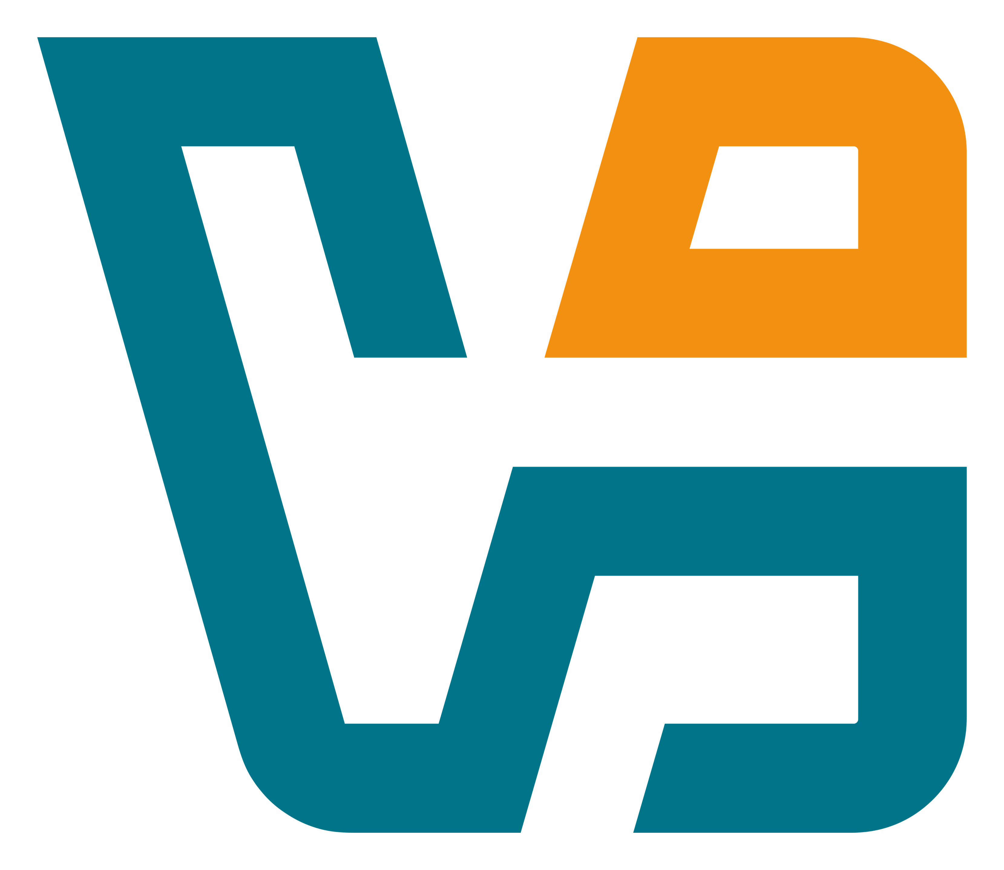 Virtualbox logo on a transparent background
