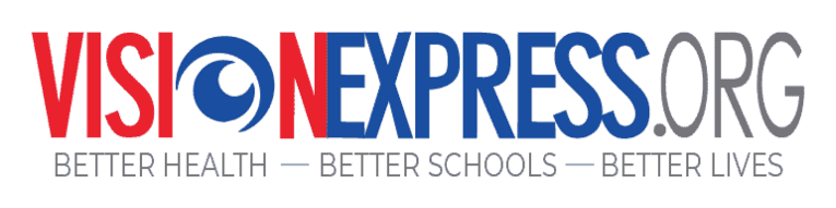 Vision Express logo on a transparent background