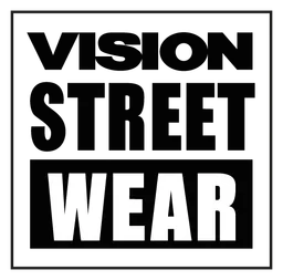 Vision Street Wear logo, black icon version, on a transparent background