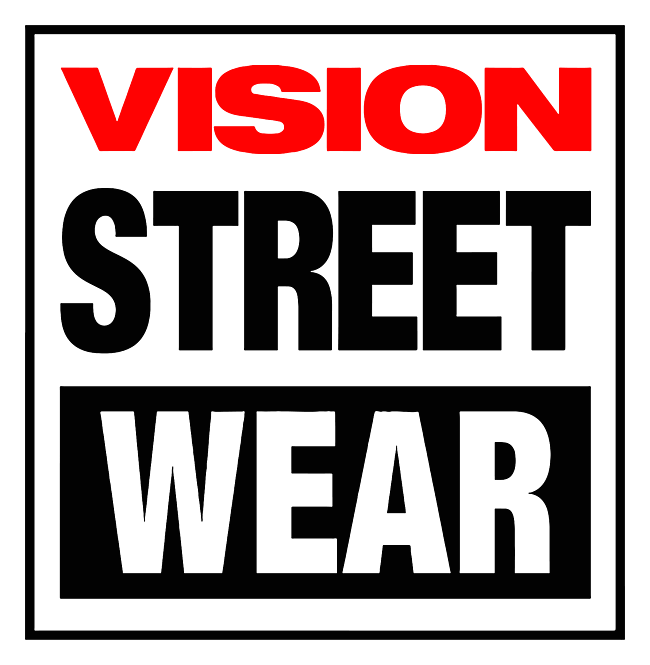 Vision Street Wear logo on a transparent background