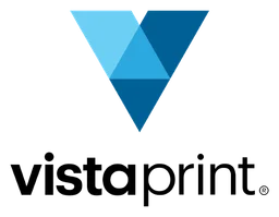 Vistaprint logo, horizontal version, on a transparent background