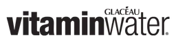 Vitaminwater logo, black wordmark version, on a transparent background