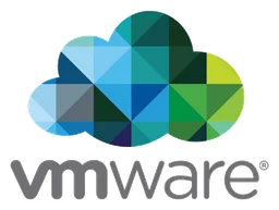 Vmware logo, horizontal version, on a transparent background