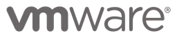 Vmware logo, monochrome wordmark version, on a transparent background