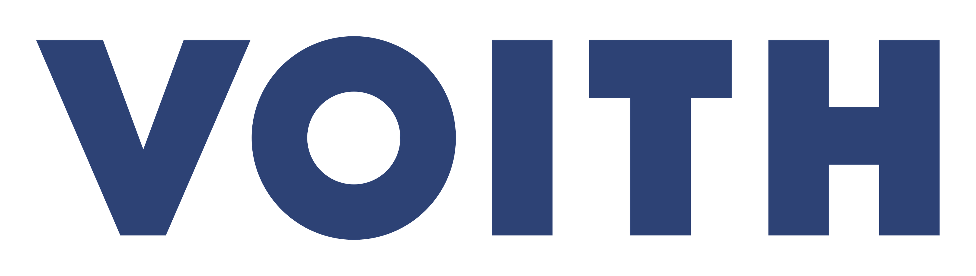 Voith logo on a transparent background