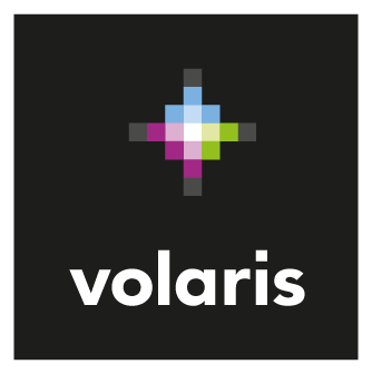 Volaris logo, black icon version, on a transparent background
