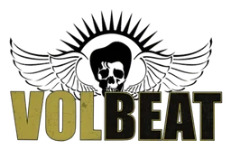 Volbeat logo, horizontal version, on a transparent background
