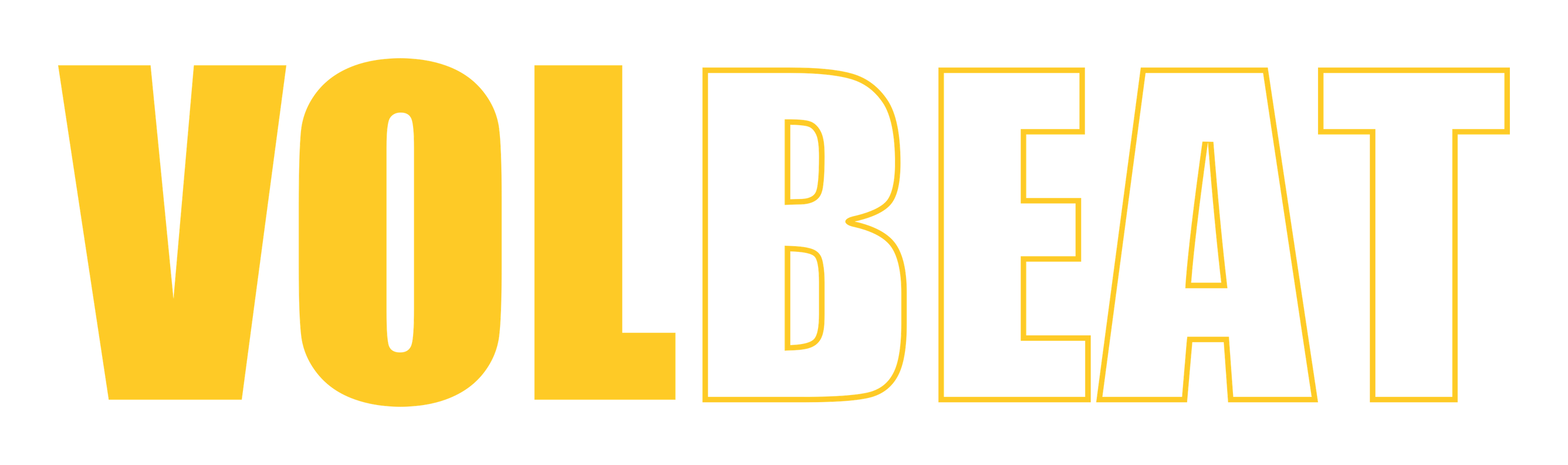Volbeat logo on a transparent background