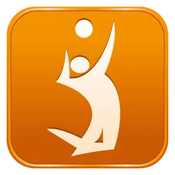 Voli logo, icon version, on a transparent background