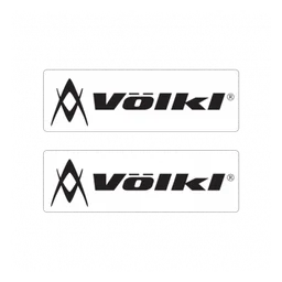 Volkl logo, white version, on a transparent background