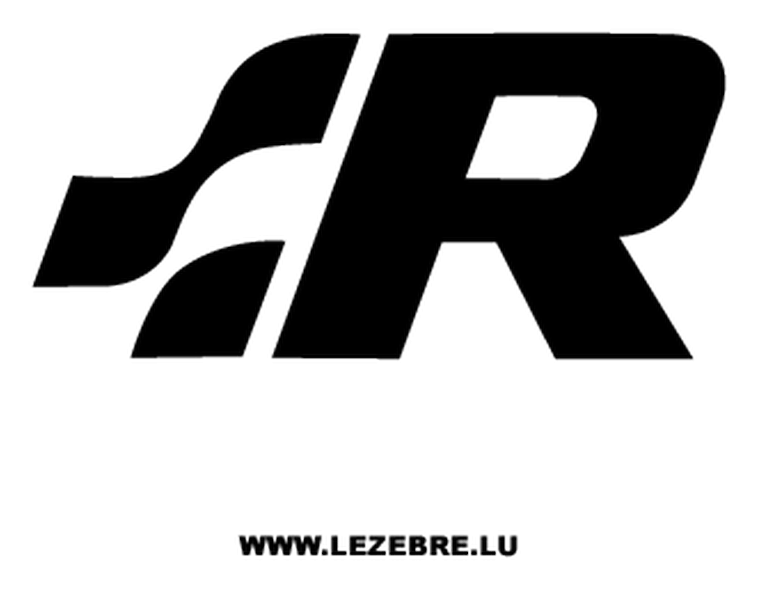 Volkswagen R logo on a transparent background