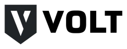 Volt logo, black wordmark version, on a transparent background