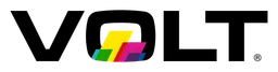 Volt logo, wordmark version, on a transparent background