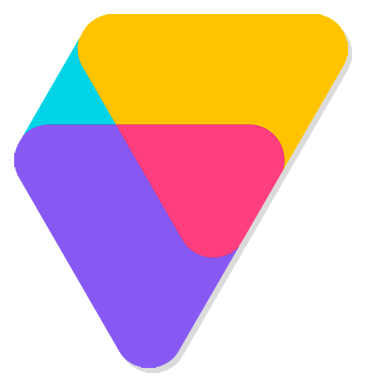 Volusion logo, icon version, on a transparent background