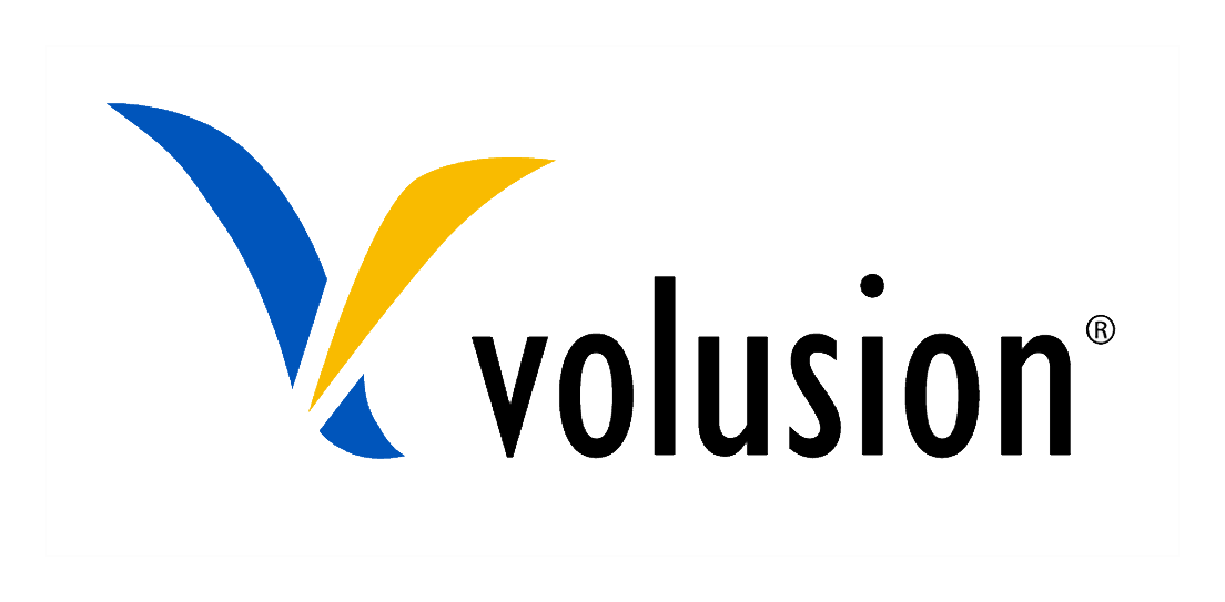 Volusion logo on a transparent background