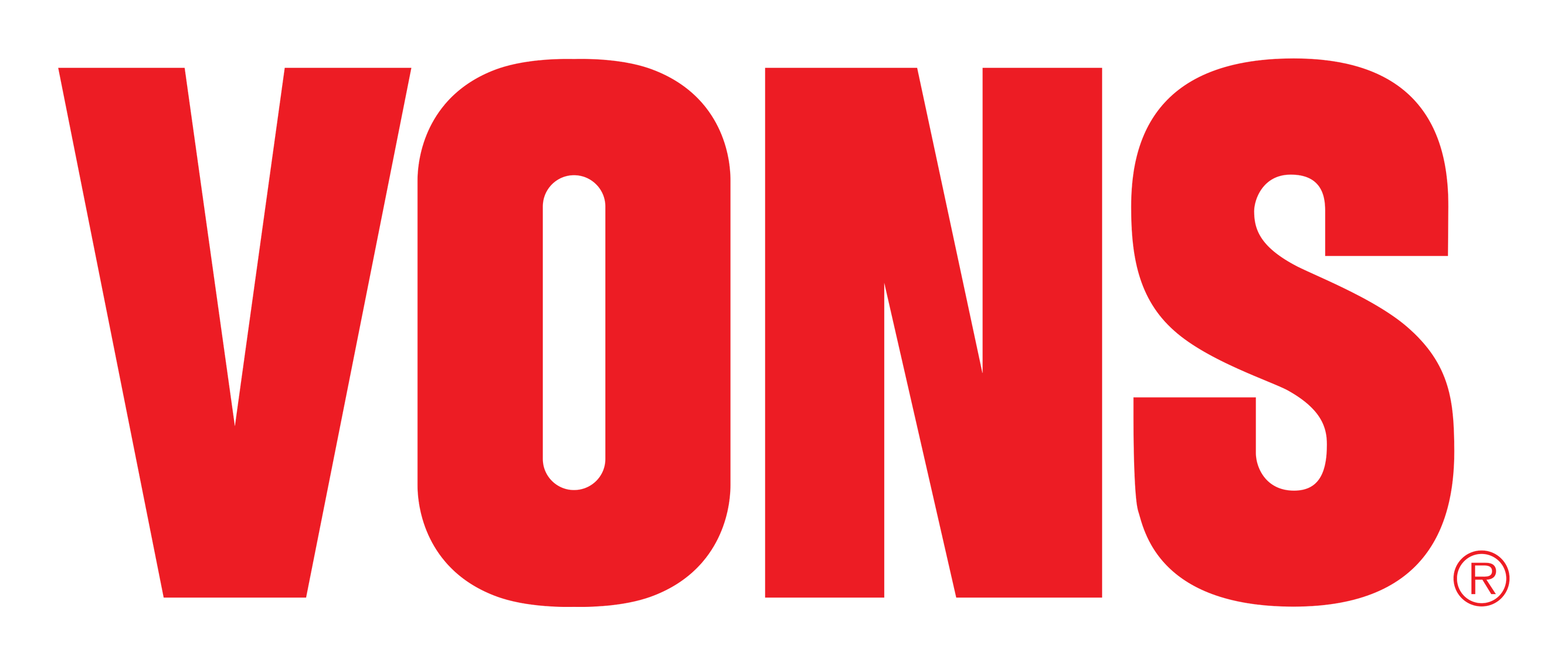 Vons logo on a transparent background