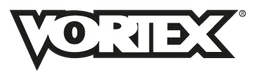 Vortex logo, monochrome wordmark version, on a transparent background