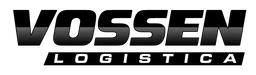 Vossen logo, black wordmark version, on a transparent background