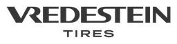 Vredestein logo, black wordmark version, on a transparent background