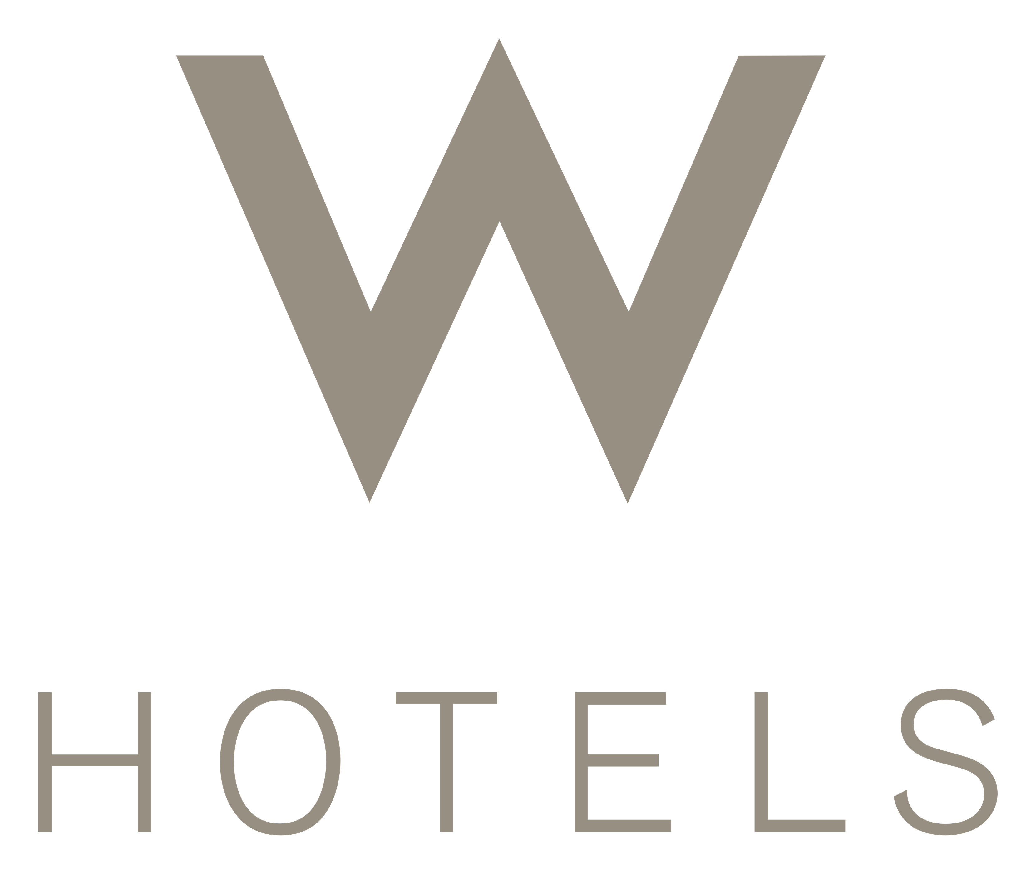 W Hotels logo on a transparent background