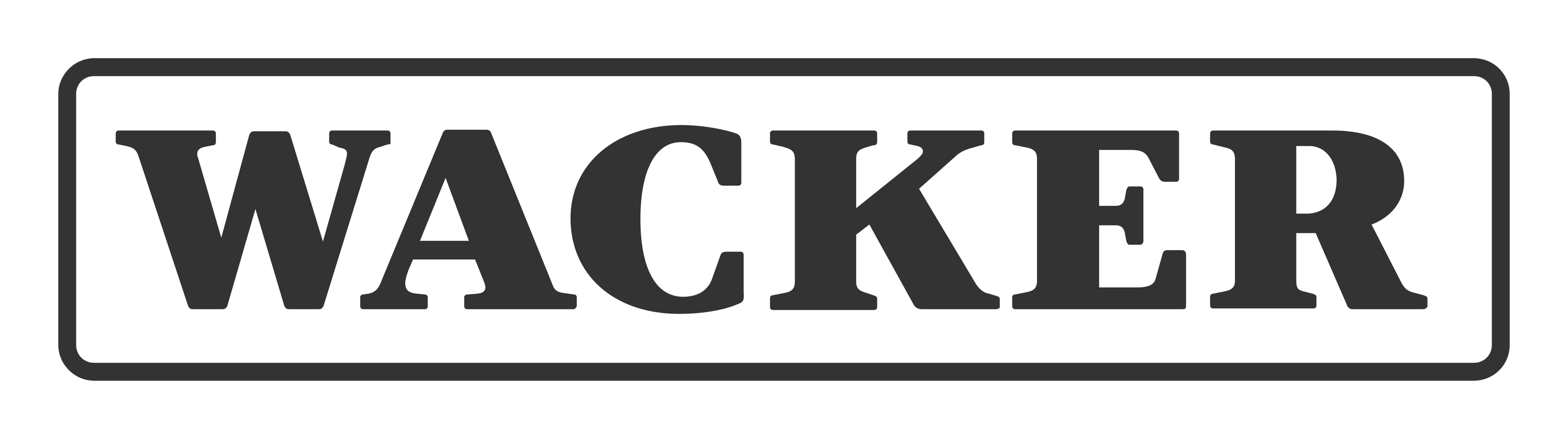 Wacker logo on a transparent background