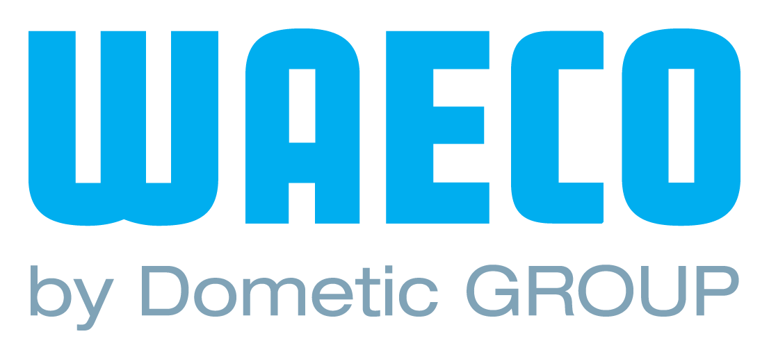 Waeco logo on a transparent background